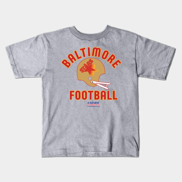 Baltimore Stars Kids T-Shirt by Tee Arcade